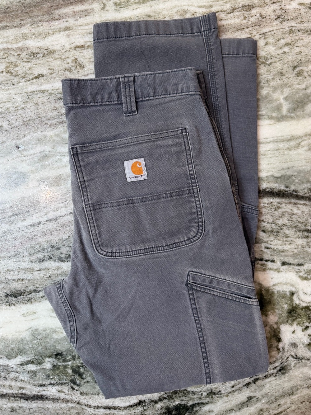 Carhartt Gray Carpenter Jeans Relaxed Fit
33x32